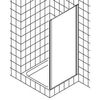 ZYWAND Z/BOVPR.90X185 WIT/HEL+