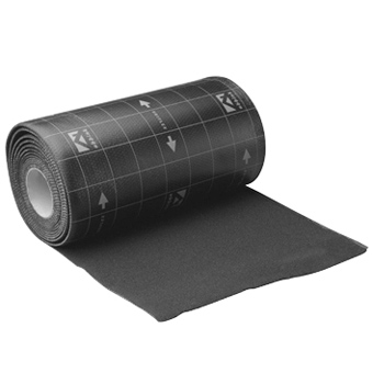 LOODVERVANGR 1000MM ZWART R=6M