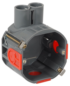 Uhw50 inbouwdoos UHW50 v. holle wand 2xØ16/19mm | Inbouwdoos ...