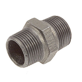 NIPPEL DUBB.ZWART 2XBU 1.1/4
