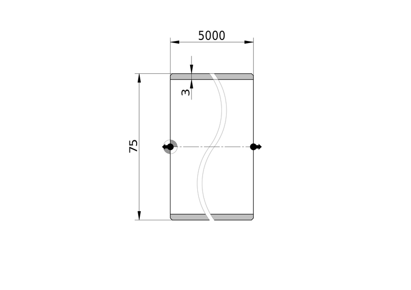 PVC buis dikwandig 5 meter PVC buis Afvoermaterialen