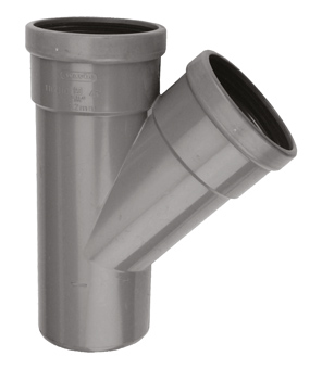 PVC MANCH.T-STUK 45GR.125X125