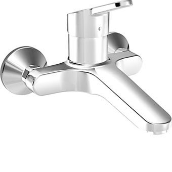 WANDMKR.20CM GESL.HENDEL CHR