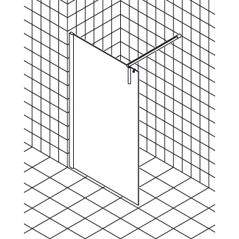 DOUCHEW-L.WALL 140X200 GLZ/H