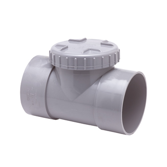 PVC LIJM ONTSTOPSTUK+SCHRD.160