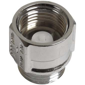 Feelers 1/4 inch (6 mm) eenrichtings-inline terugslagklep niet-terugkeer eenrichtingslucht water gas terugslagklep ozonweerstand PVDF, pak van 2