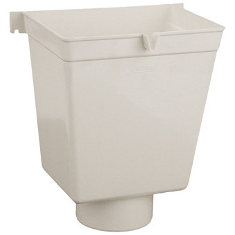 RWA VERGAARBAK+TUIT WIT 80MM