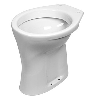 CLOSETPOT PK VLAKSP.(+6CM) WIT