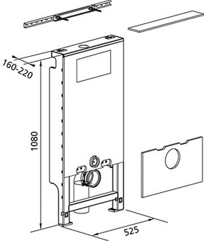 WC-MODULE FRONTB.V.GEB.NEW