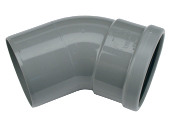 PVC MANCHET BOCHT 45GR.160MM