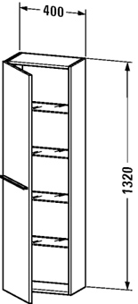 HALFH.KAST-R.132X40X23,8 WILAK
