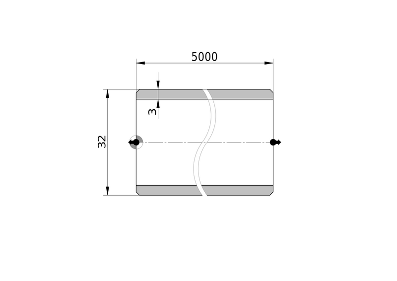 PVC buis dikwandig 5 meter PVC buis Afvoermaterialen