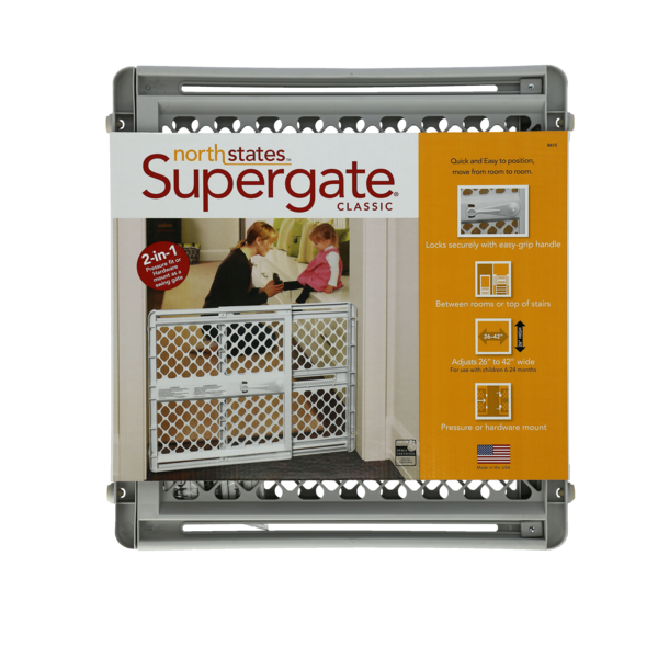 66cm Baby Gate North States Safety Supergate III 66-107 X 66cm